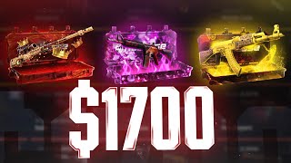 THIS IS HOW YOU LOSE $1700 IN 5 MINUTES.. (HELLCASE CASE OPENING)
