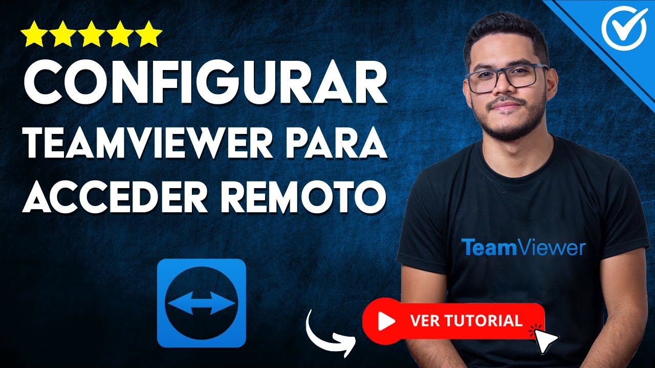 Cómo CONFIGURAR TEAMVIEWER para Tener ACCESO REMOTO | 🖥️Accede de Forma