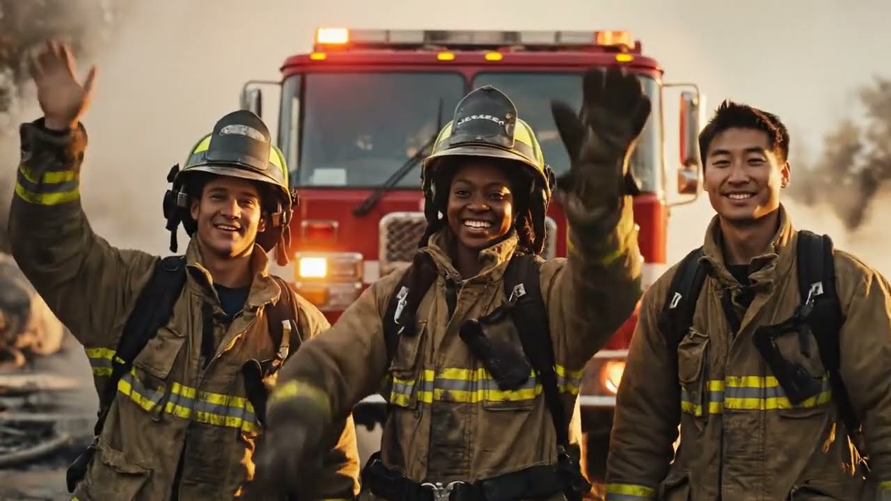 Firefighter Rescue Heroes 🚒 | Helping People Stay Safe