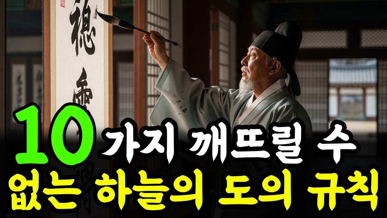 하늘의 도에는 깨뜨릴 수 없는 10가지 규칙이 있다 – 늦게 알면 후회뿐이다