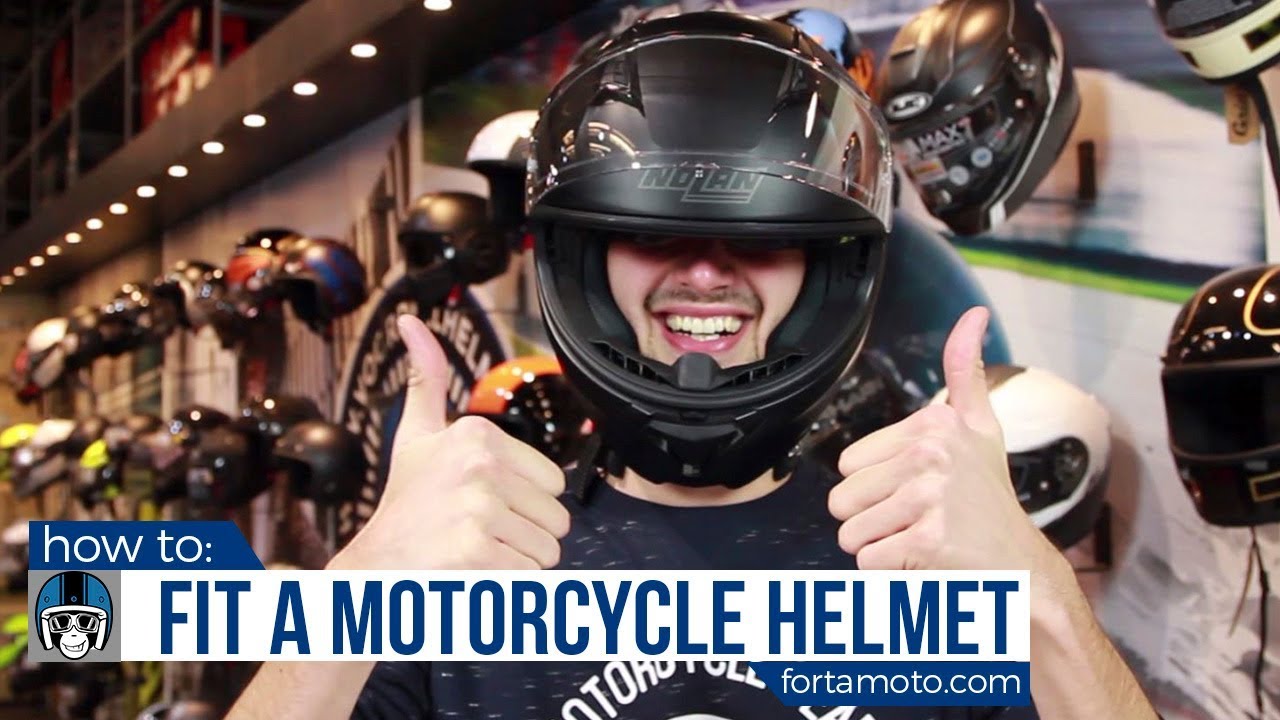 Motorcycle Helmet Size Guide YouTube