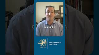 Jake White at APS (American Physiological Society) shares a message to ADI on 40 years in business