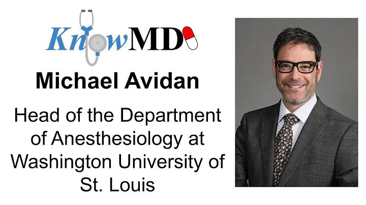 Episode 2: Dr. Avidan, Anesthesiologist