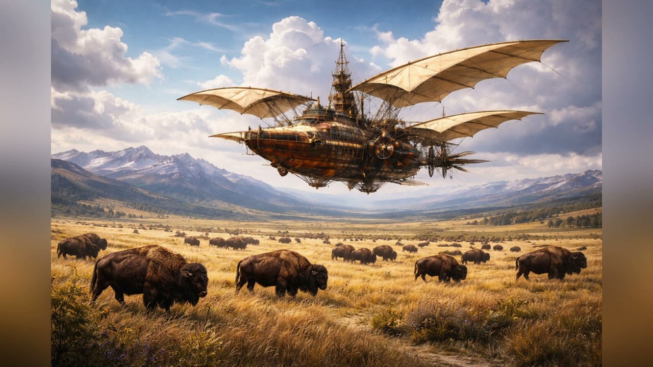 Robur The Conqueror Chapter 9: Across The Prairie (Jules Verne Audiobook)