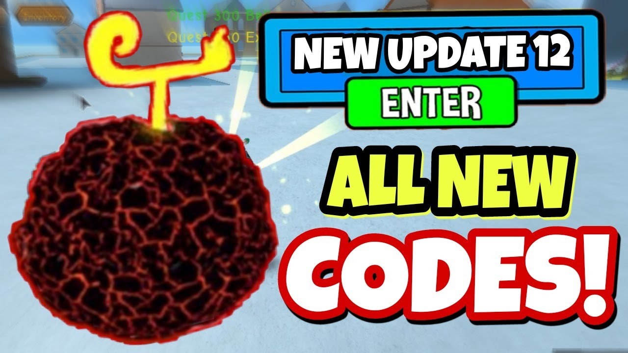 2 *NEW* UPDATED CODES in BLOX FRUIT! New Updates [ROBLOX] YouTube
