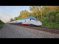 Amtrak Avelia Liberty Move (P964) - AMTK 103, AMTK 114 - Golden Rd, Rochester NY, 05/29/2025