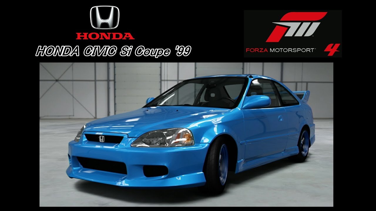 FM4 No,15 HONDA Civic Si Coupe '99 - YouTube