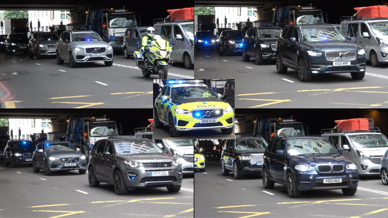 [RARE] Metropolitan + Merseyside Police VIP Escort Training in London