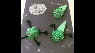 Frog themed activities for kids #shorts
