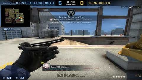 AWP ace with double wallbang!!