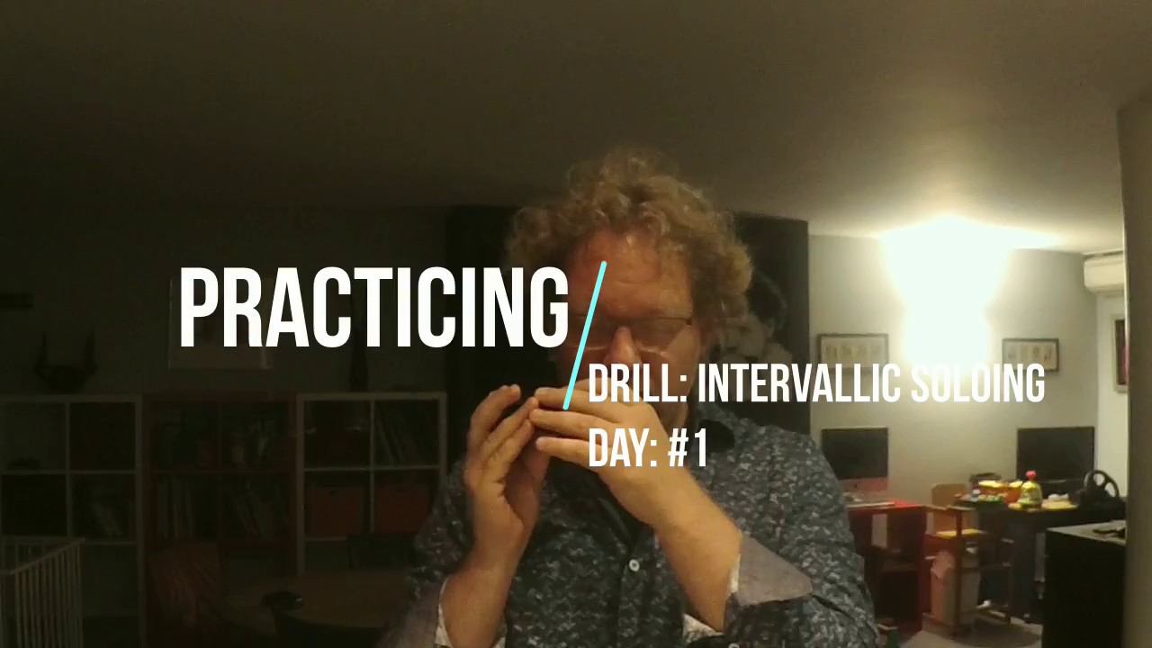 Jazz Harmonica Practicing Intervallic Soloing Day 1 YouTube