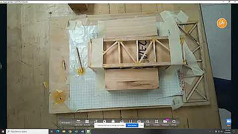 Balsa Tower Assembly video 12 22