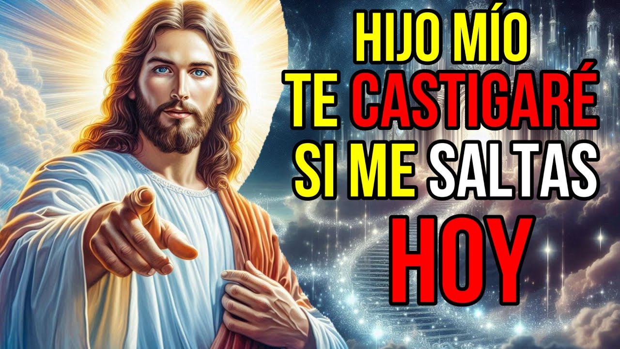 Dios dice: LLORARÁS MUCHO si me IGNORAS HOY | Mensaje de Dios hoy para ti | Jesús