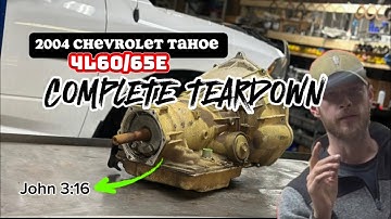 2004 4WD Chevrolet Tahoe | 4L60e Transmission | How Bad Did It Get?
