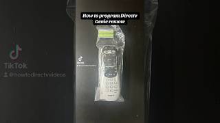 How To Program Directv Genie Remote