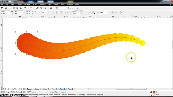 06 CorelDRAW X4 Class 06 B Blend tool