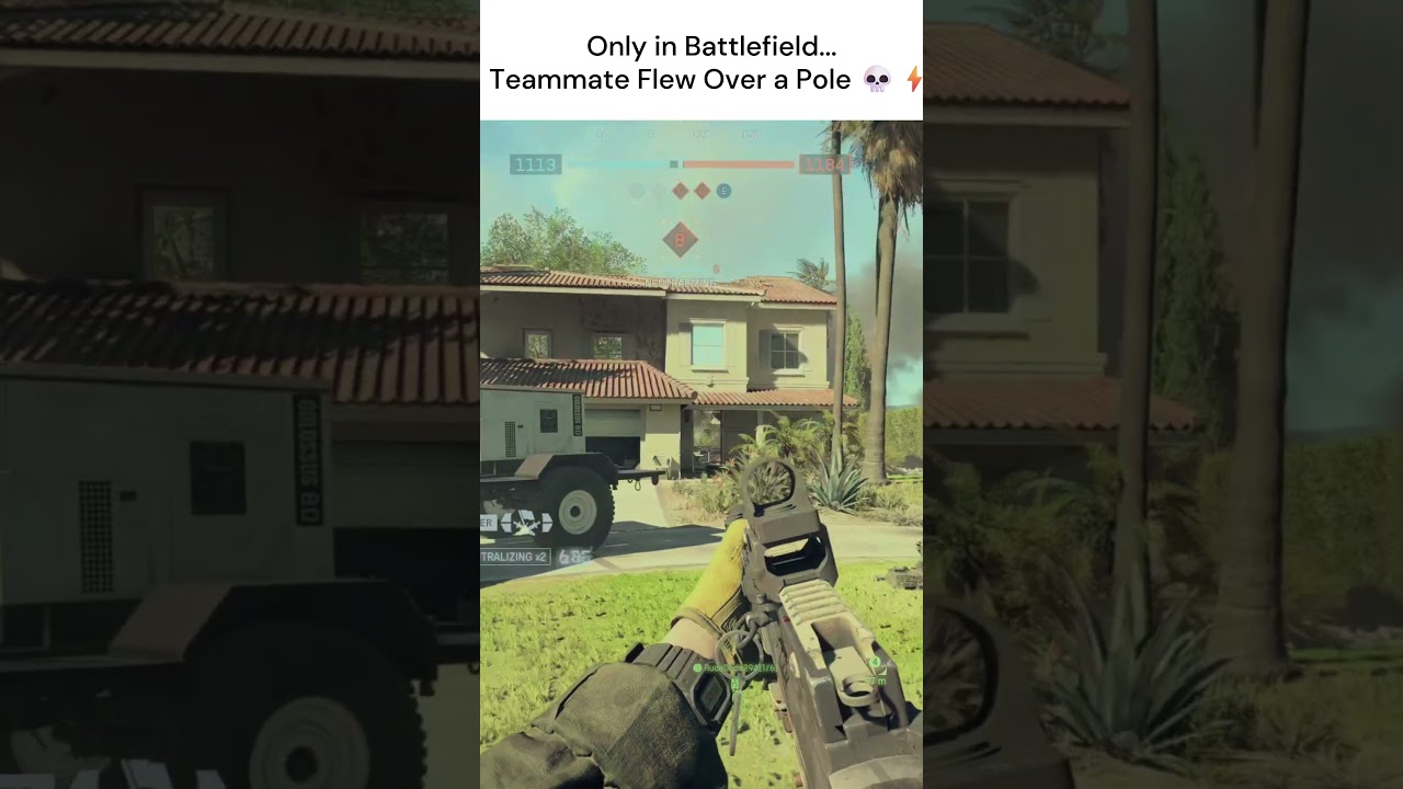 Pole Physics in Battlefield Hit Different 😂 