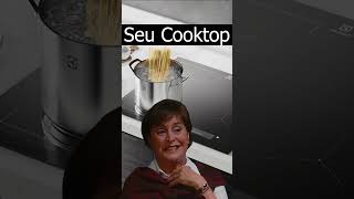 Panela para Cooktop de Indução #cozinha #cooktop  #panelainox  #shorts  #memes  #cooktopdeindução