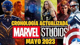 CRONOLOGÍA MARVEL STUDIOS 🚨ACTUALIZADO MAYO 2023🚨ORDEN CORRECTO de las SERIES y PELÍCULAS del UCM 🤯🔥