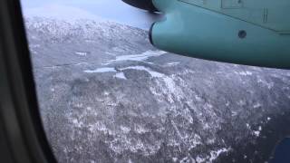 [Full Flight] Oslo - Sogndal - Sandane with Widerøe Dash 8 a Magical Christmas Morning!