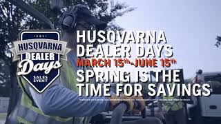 2018 Husqvarna Dealer Days SALE!