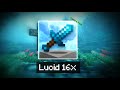 Lucid 16x Texture Pack MCPE 1.21+ 💥 God Level PvP Pack!