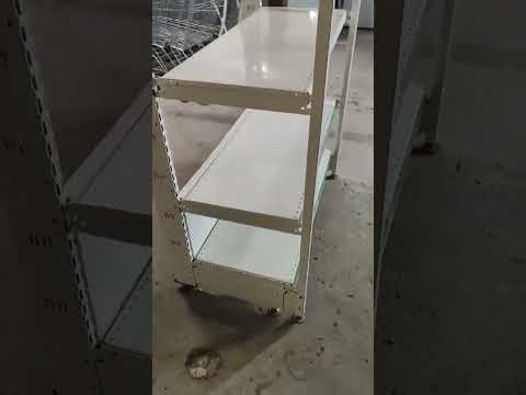 Стелажі торгові посилені б/в, видео 1