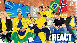 REACT BRASIL X NORUEGA - 05/07/26 - AO VIVO