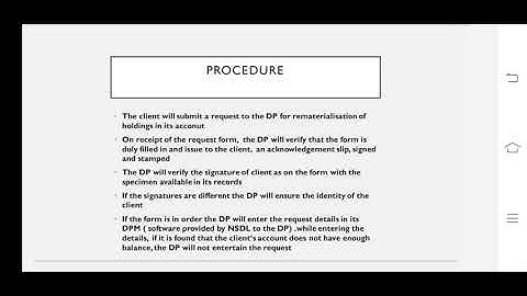 Transfer under depository system