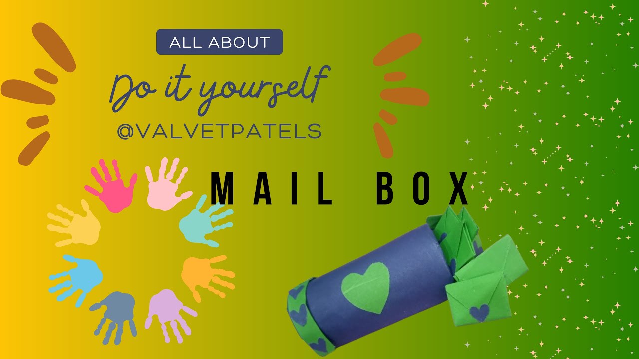 DIY Paper Mailbox 📬 | Handmade Letter Box | Easy Craft Idea for Kids & Gifts