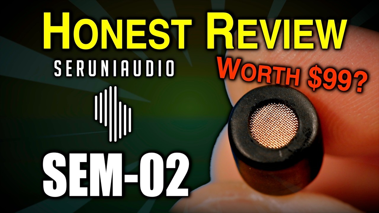 SeruniAudio SEM-02 Honest Review | Tiny Clip-On Instrument Mic