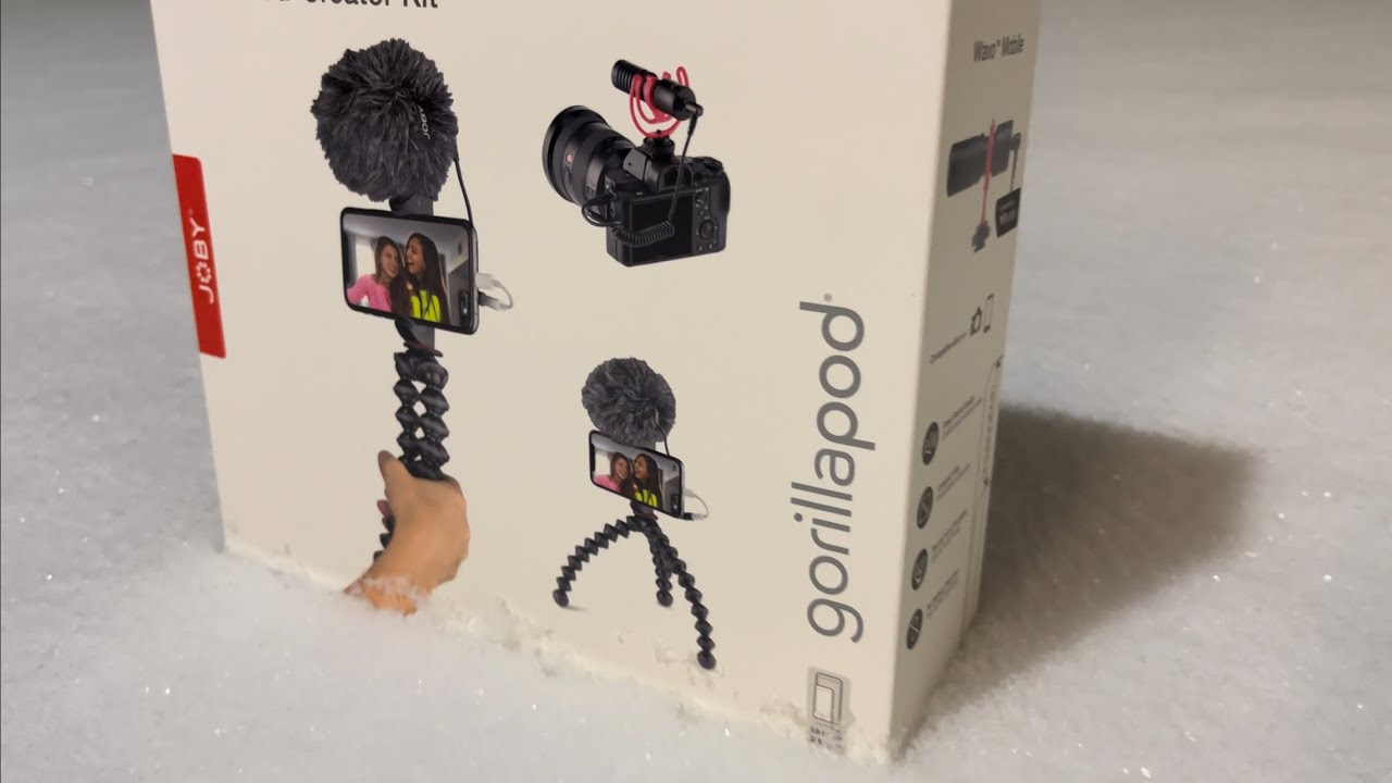 joby wavo iPhone microphone gorilla pod creator kit