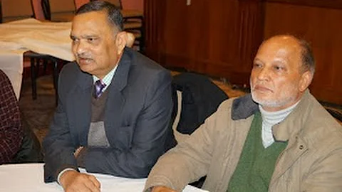 Senior Journalist Harihar Birahi and Somnath Ghimi...