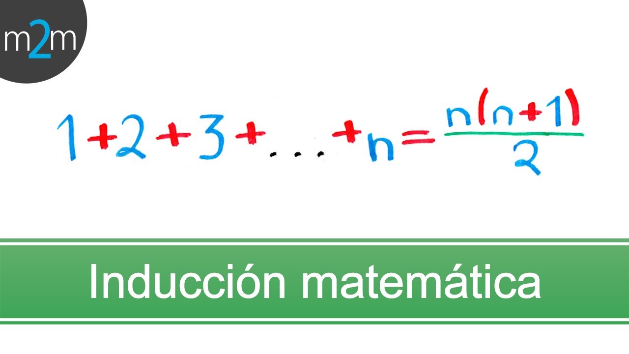 Demostrar Una Formula Por Induccion Matematica Ejercicio 1 Youtube