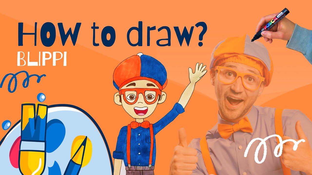 How To Draw A Funny Cartoon Back To School Backpack 