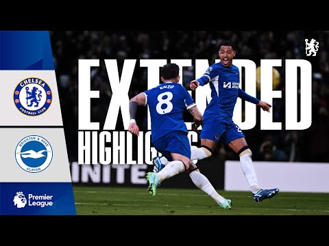 Chelsea 3-2 Brighton | Highlights – EXTENDED | Premier League 2023/24