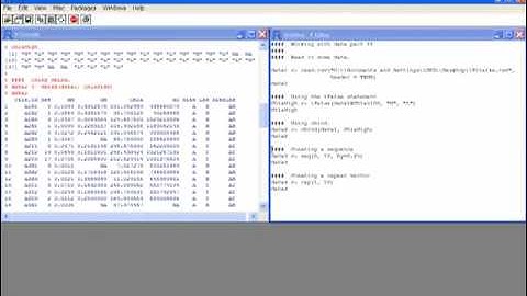 Working with data in R:  Part II