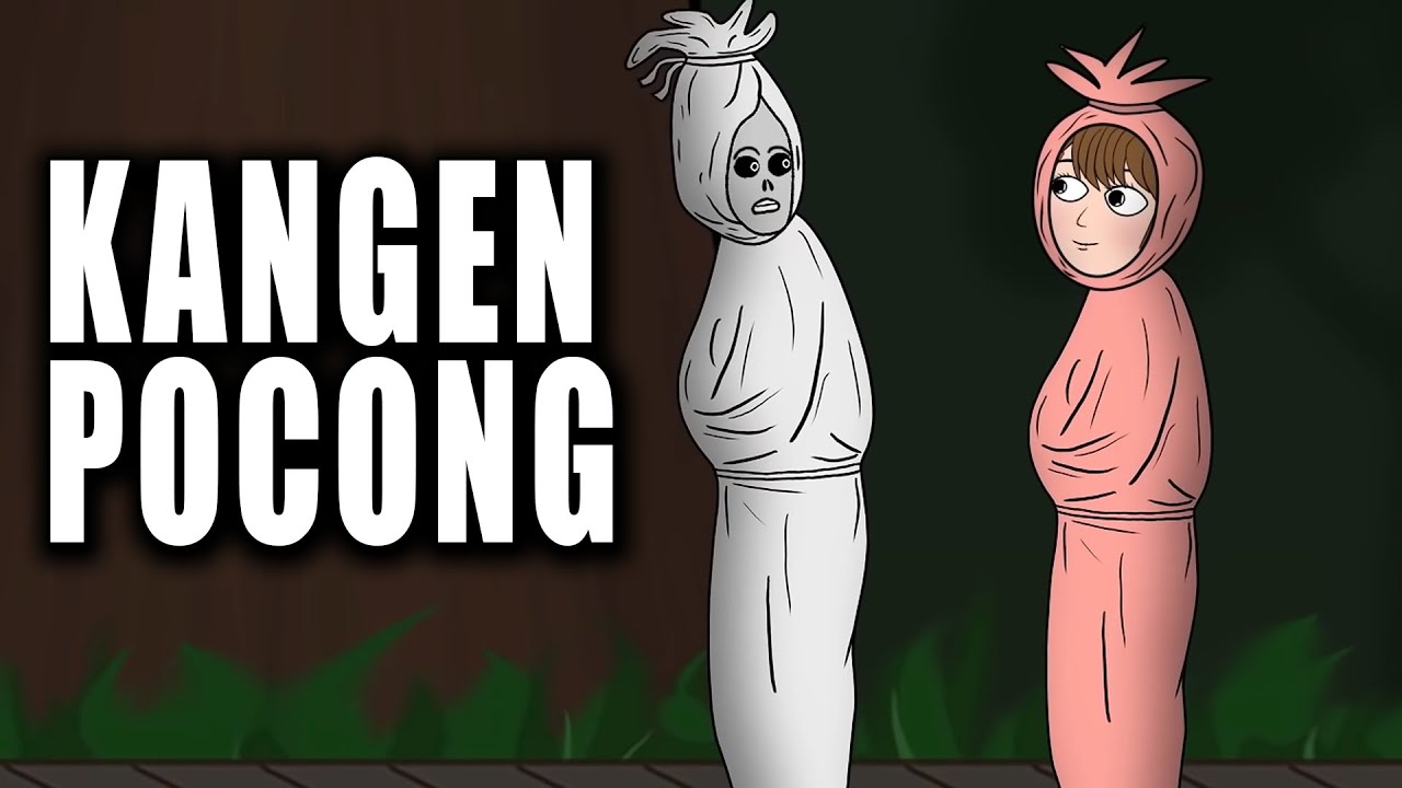  Kangen  Pocong Ft cerita tessa Animasi  Horor Kartun 