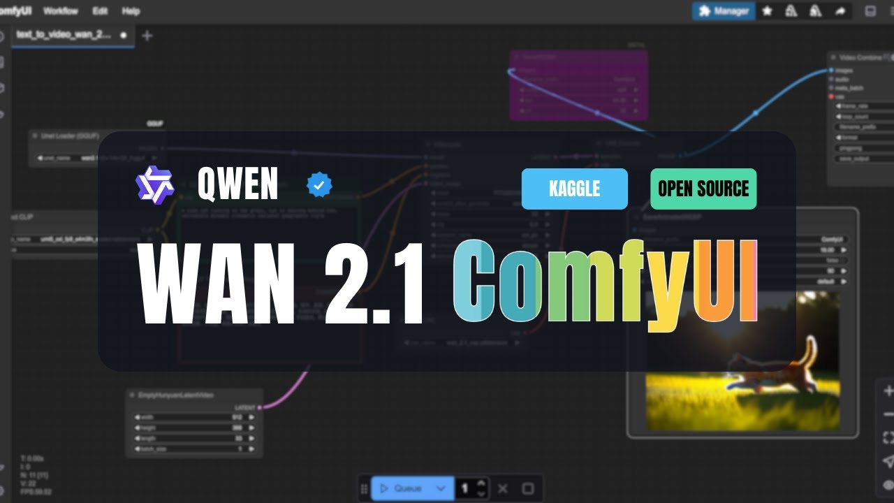 Wan 2.1 + ComfyUI: Qwen Open Source Low VRAM Video Generation Pipeline Local Install