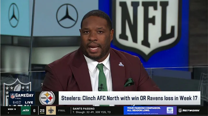 NFL GAMEDAY reacts to how Steelers can clinch AFC North in Week 17 after Ravens' loss to Patriots