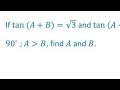 trigonometry 🤔 त्रिकोणमिति 🤔बोर्ड परीक्षा के लिए महत्वपूर्ण प्रश्न 🤔 TGT &amp; PGT ke liye important