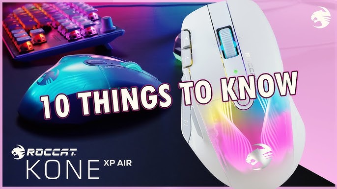 Test Roccat Kone XP Air : l'une des meilleures souris Roccat revient en  coupant le cordon