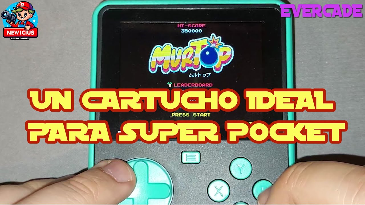 Evercade | Lo Juego en SUPER POCKET  Indie Heroes Collection Gameplay 