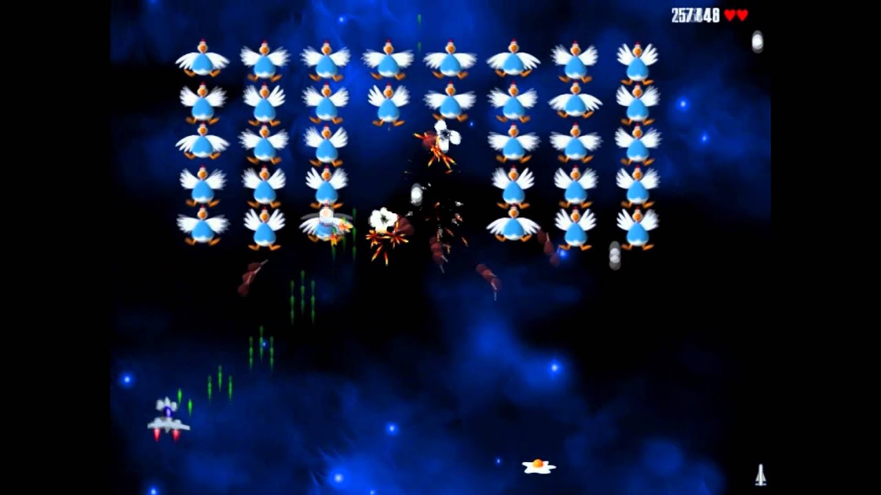 Chicken invaders gameplay - Jogo antigo, nostalgia a 1000!! 