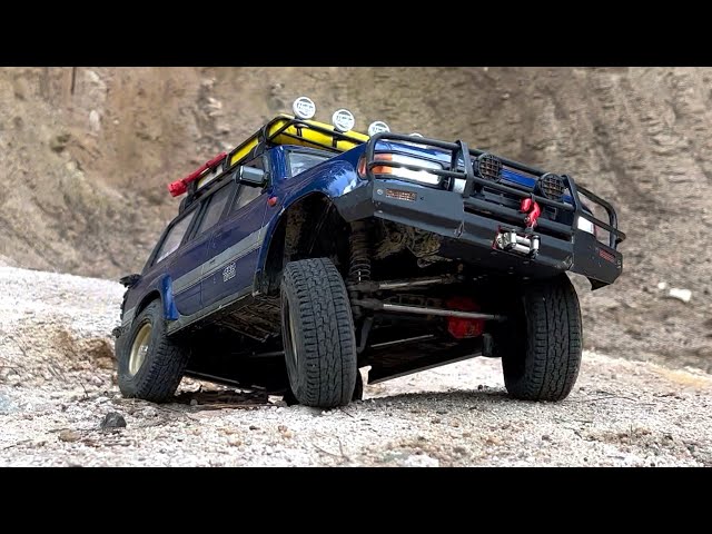 1/10 Scale RC : TOYOTA Land Cruiser LC80(SCX10 III Chassis) Off