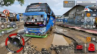 Zafira Azzahra Holiday Bus Leaves AKAP Terminal in Convoy with Ratu Arjuna and Maudi screenshot 4