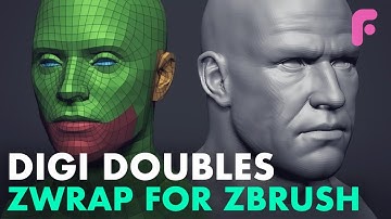 How You Make Digi-Doubles Fast - ZWrap for ZBrush