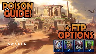 Poison GUIDE, My Team, and FTP Options || Awaken: Chaos Era || Soft Launch screenshot 5