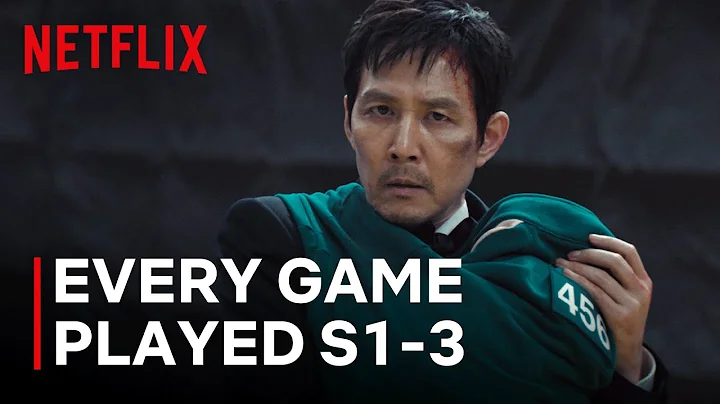 All Squid Game Challenges From Seasons 1-3 (Compilation) | Netflix [ENG SUB]