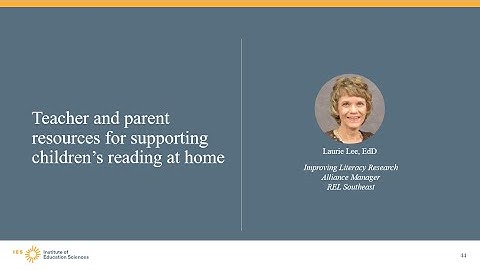 Evidence-Based Literacy Interventions: Supporting Reading at Home (REL Midwest)